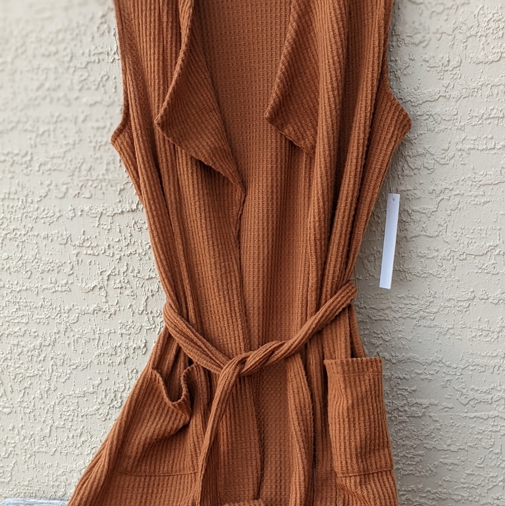 NWT Another Reason sleeveless cardigan - Picture 2 of 14